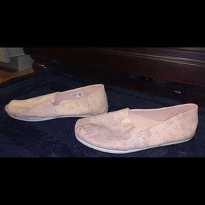 Women’s Pink Pig Print classic Toms